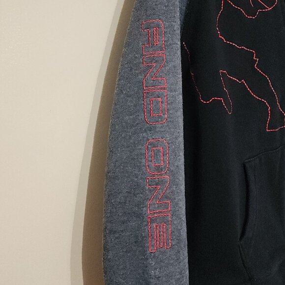 AND1 Black & Grey Zip Up Hoodie Size 4T - Picture 4 of 8